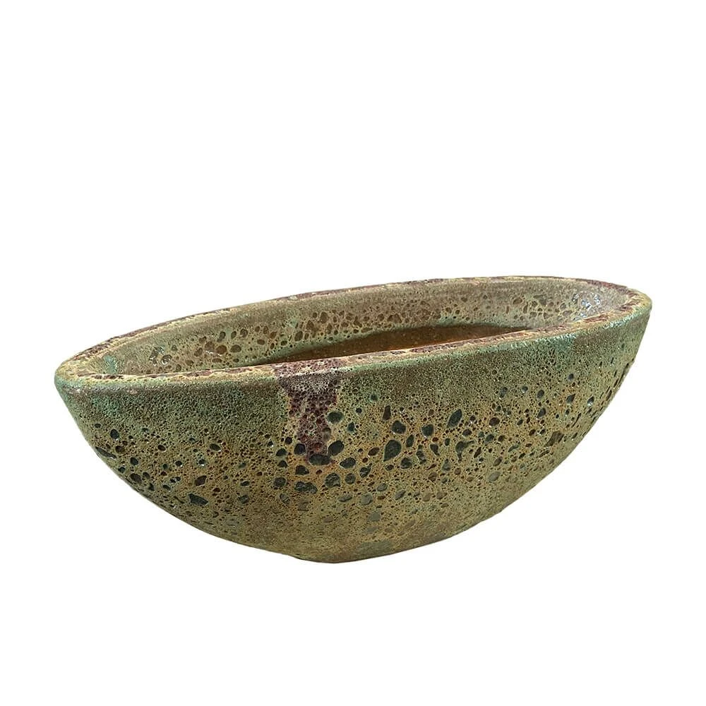 Ovale Pflanzschale Für Den Garten - Antikes Design - 2er Set - Salemi 4 Ovale Pflanzschale Für Den Garten - Antikes Design - 2er Set - Salemi – Bild 2