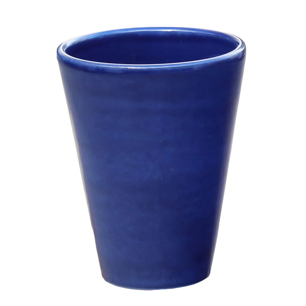 Pflanzgefäß Für Garten & Terrasse - Steinzeug Winterfest - Blau - Rund - Amphiro Azur 3 Pflanzgefäß Für Garten & Terrasse - Steinzeug Winterfest - Blau - Rund - Amphiro Azur