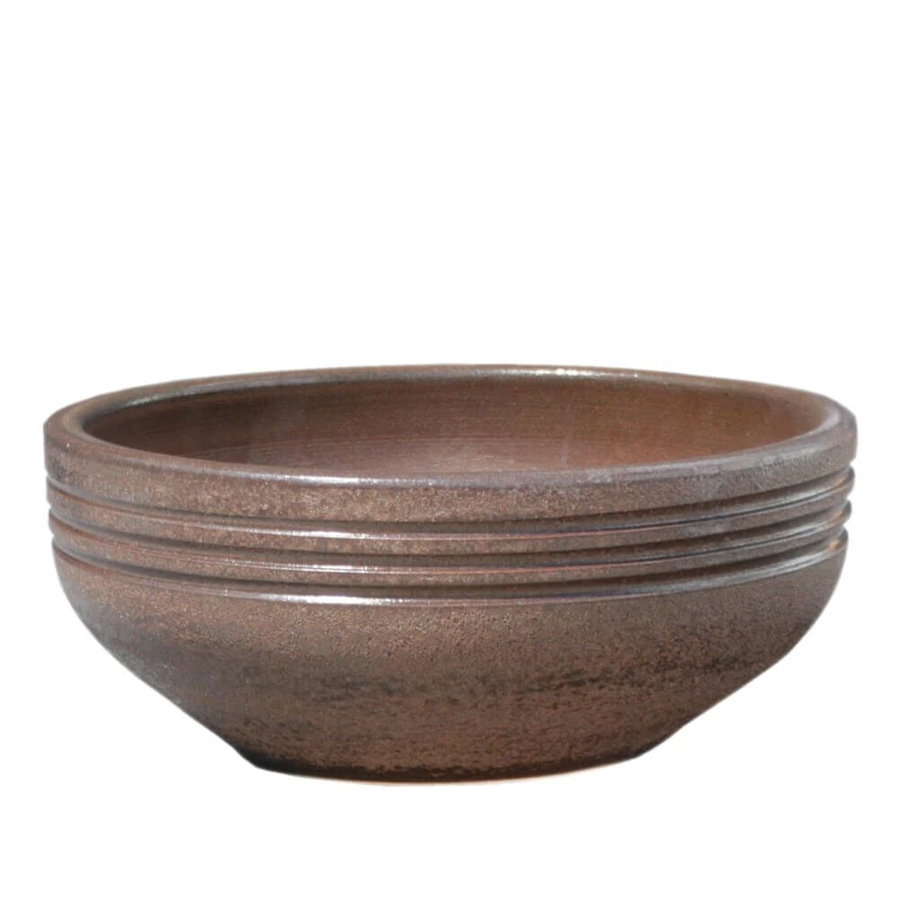 Pflanzschale Für Garten & Terrasse - Braun - Keramik Winterfest - Telesto Maron 3 Pflanzschale Für Garten & Terrasse - Braun - Keramik Winterfest - Telesto Maron