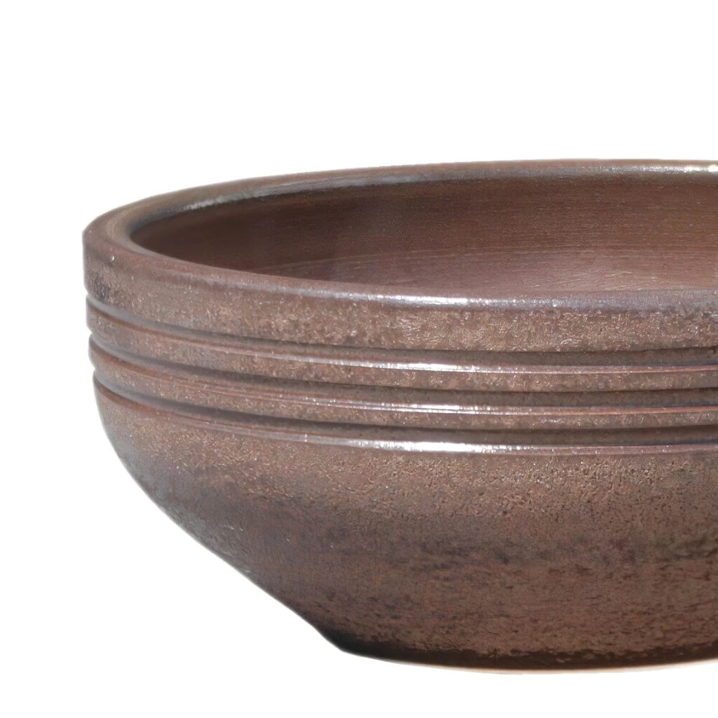 Pflanzschale Für Garten & Terrasse - Braun - Keramik Winterfest - Telesto Maron 4 Pflanzschale Für Garten & Terrasse - Braun - Keramik Winterfest - Telesto Maron – Bild 2