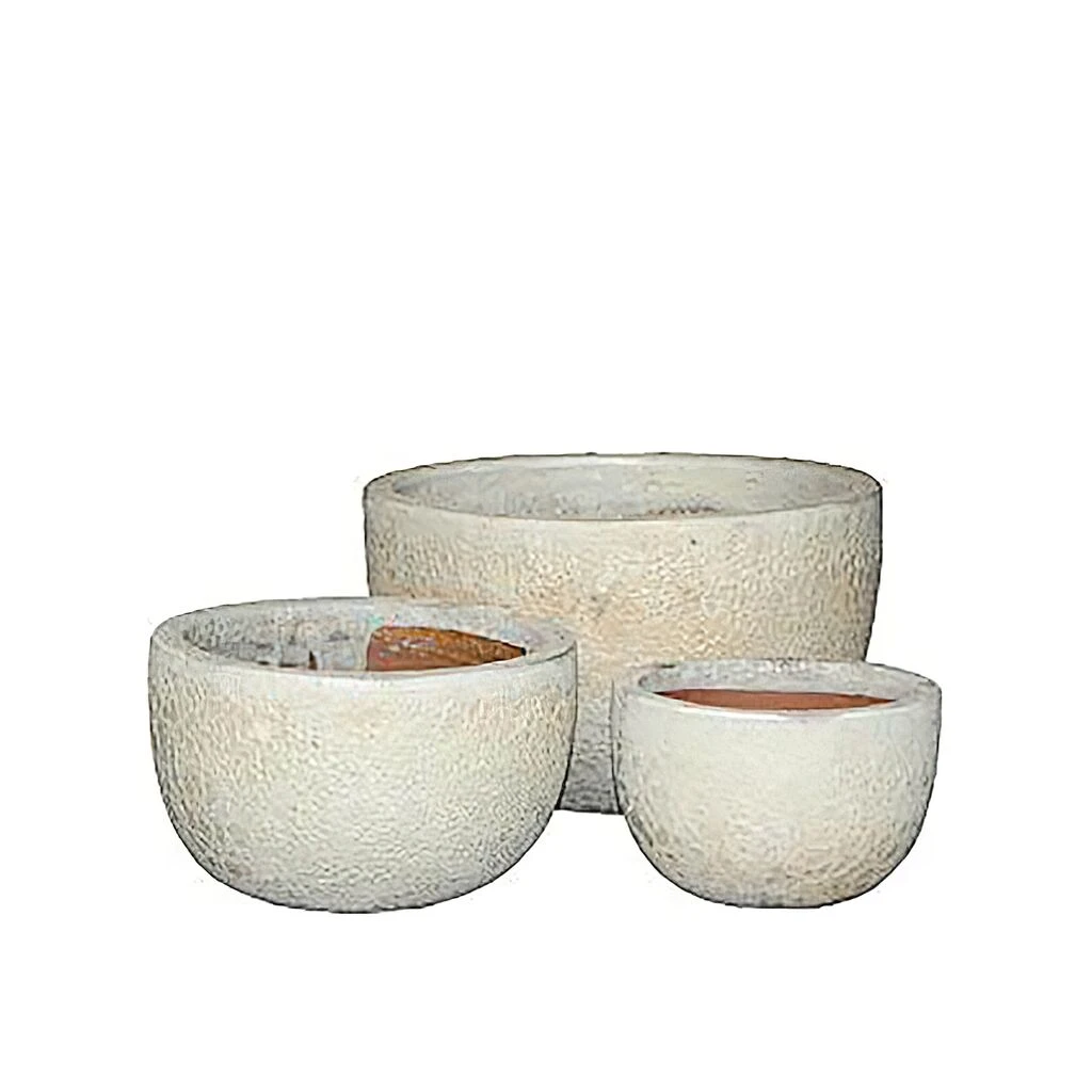 Pflanzschale Im Antik-Look - 3er Set - Winterfest - Morano 3 Pflanzschale Im Antik-Look - 3er Set - Winterfest - Morano