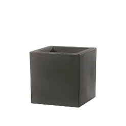 Quadratischer Blumentopf Aus Kunststoff - Leicht & Stoßfest - Kaldo