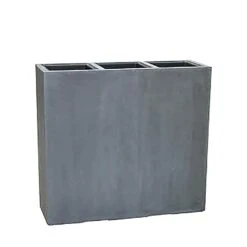 Raumteiler Mit 3 Einsätzen Zum Bepflanzen - Polystone - Bienno