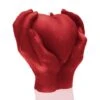 Romantische Kerze - Herz In Den Händen Haltend - Vegan - Hearth In Hands -Pflanz Traum Verkaufsgeschäft romantische kerze herz in den haenden haltend vegan hearth in hands