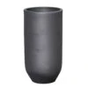 Runde Gartenvase In Anthrazit - Steinzeug Frostfest - Zeitlos - Varius Niger -Pflanz Traum Verkaufsgeschäft runde gartenvase in anthrazit steinzeug frostfest zeitlos varius niger