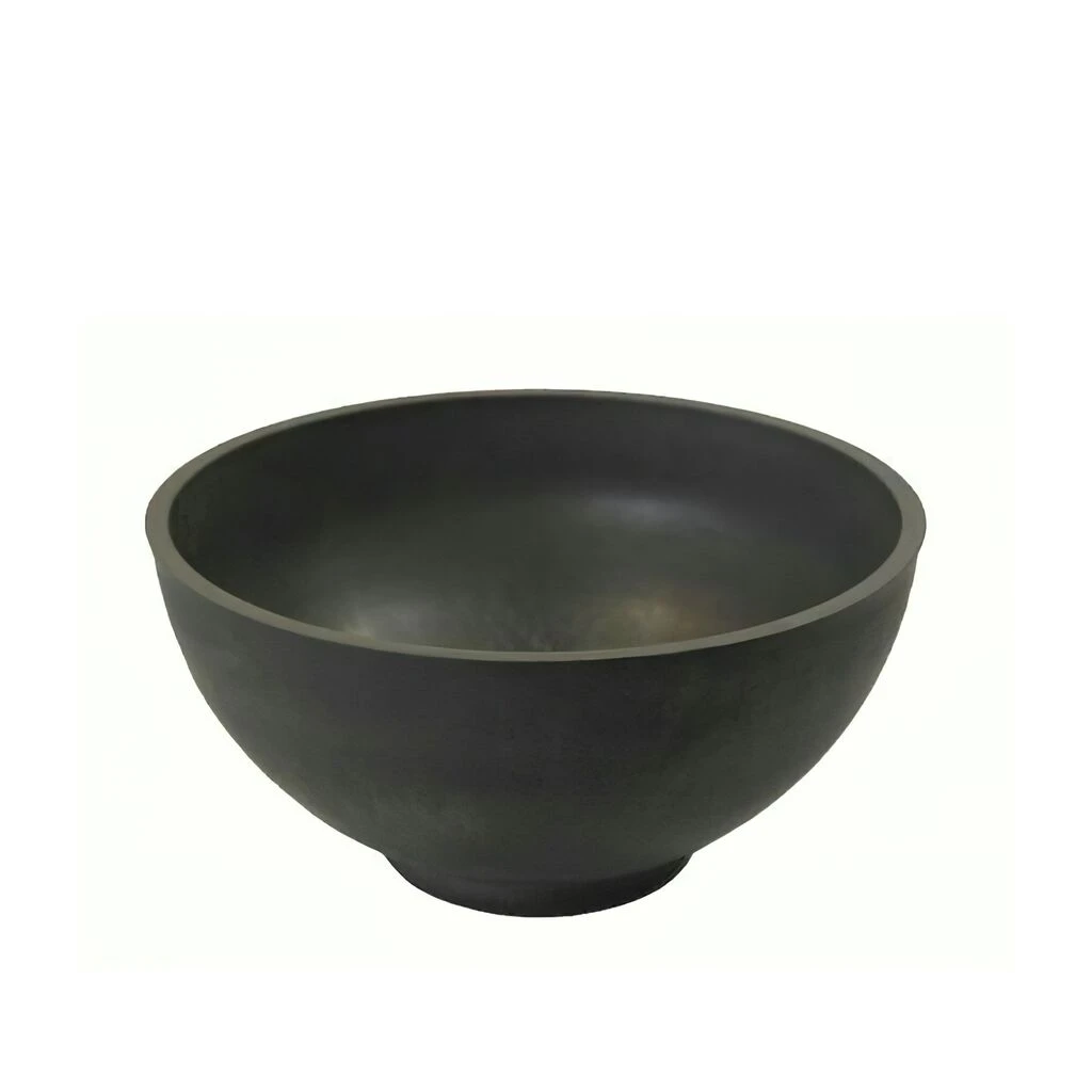 Runde Pflanzschale Aus Ecostone Kunststoff - Grau - Zamora 3 Runde Pflanzschale Aus Ecostone Kunststoff - Grau - Zamora