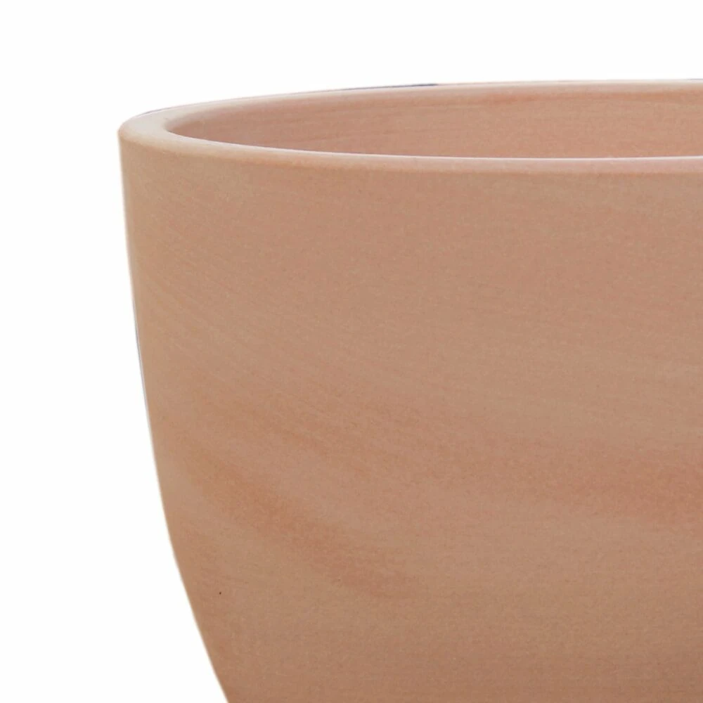 Runder Garten Übertopf Aus Steinzeug - Winterfest - Terrakotta - Genus Terra Hell 4 Runder Garten Übertopf Aus Steinzeug - Winterfest - Terrakotta - Genus Terra Hell – Bild 2