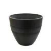 Runder Pflanzkübel Aus Ecostone Kunststoff - Anthrazit - Huesca -Pflanz Traum Verkaufsgeschäft runder pflanzkuebel aus ecostone kunststoff anthrazit huesca