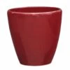 Rundes Pflanzgefäß Für Draußen - Steinzeug Frostfest - Rot - Akaste Rubis -Pflanz Traum Verkaufsgeschäft rundes pflanzgefaess fuer draussen steinzeug frostfest rot akaste rubis