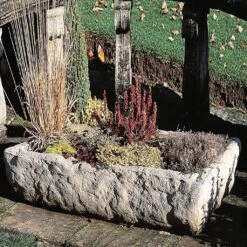 Rustikaler Stein Trog - Pontarlier Alpine