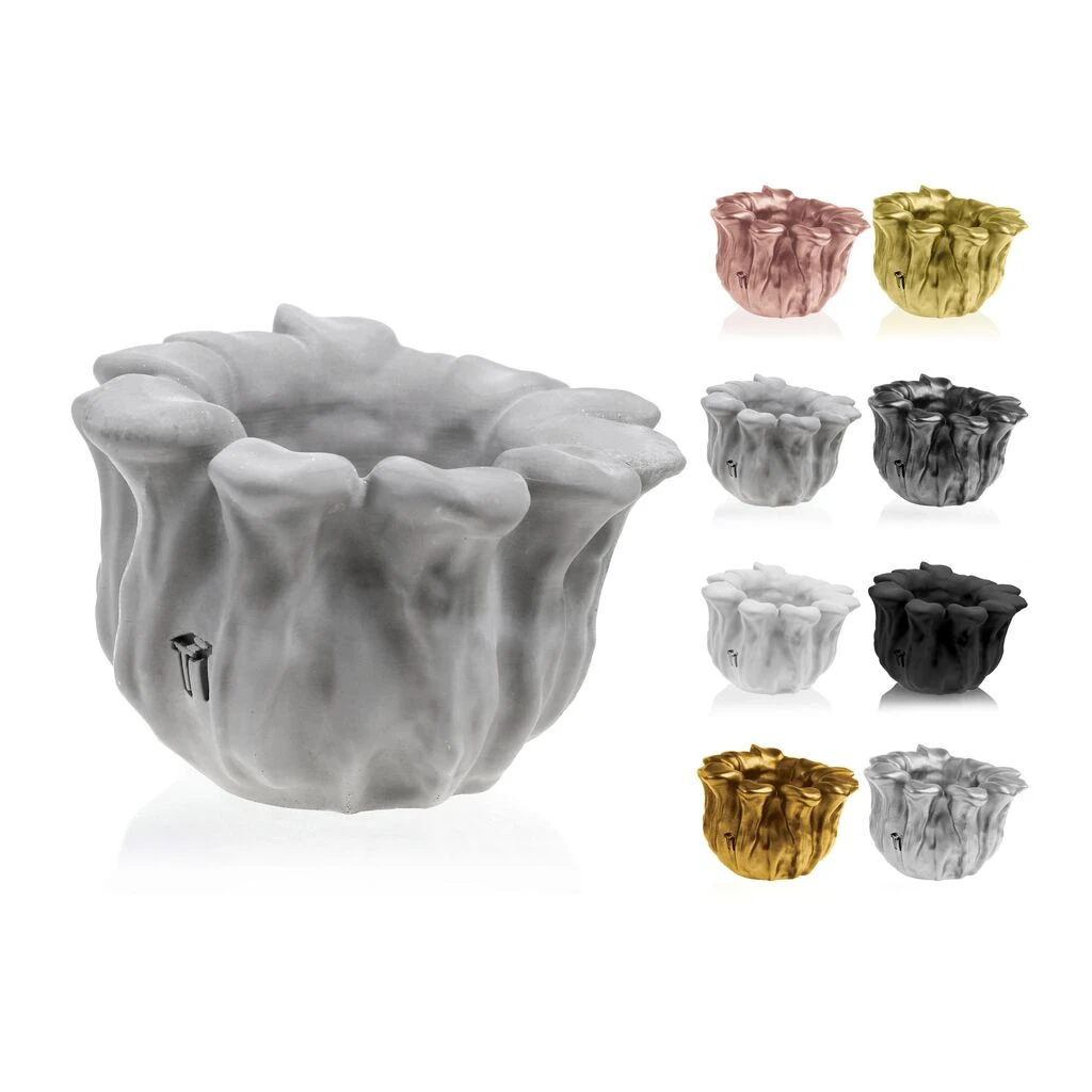 Schöner Blumentopf In Blütenform Aus Architekturbeton - Balla 6 Schöner Blumentopf In Blütenform Aus Architekturbeton - Balla – Bild 4