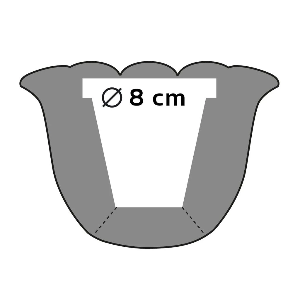 Schöner Blumentopf In Blütenform Aus Architekturbeton - Balla 8 Schöner Blumentopf In Blütenform Aus Architekturbeton - Balla – Bild 6