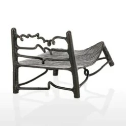 Schwarze Bett-Dekofigur Aus Bronze - Limitiert - Bed Of Frustration -Pflanz Traum Verkaufsgeschäft schwarze bett dekofigur aus bronze limitiert bed of frustration3