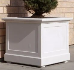 Stilvolles Pflanzgefäß Groß Quadratisch - Coraline