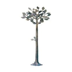 Wetterfeste Baumskulptur Aus Bronze Für Den Garten - Zefera