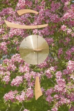 Windspiel - Woodstock Emperor Gong 11 Windspiel - Woodstock Emperor Gong -Pflanz Traum Verkaufsgeschäft windspiel woodstock emperor gong3