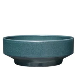 Winterfeste Pflanz- Oder Brunnenschale In Grün - Steinzeug - Rund - Fabula Verde