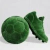 XXL Gartendeko - Fußball & Fußballschuh Aus GFK & Kunstrasen - Scarpa E Calcio