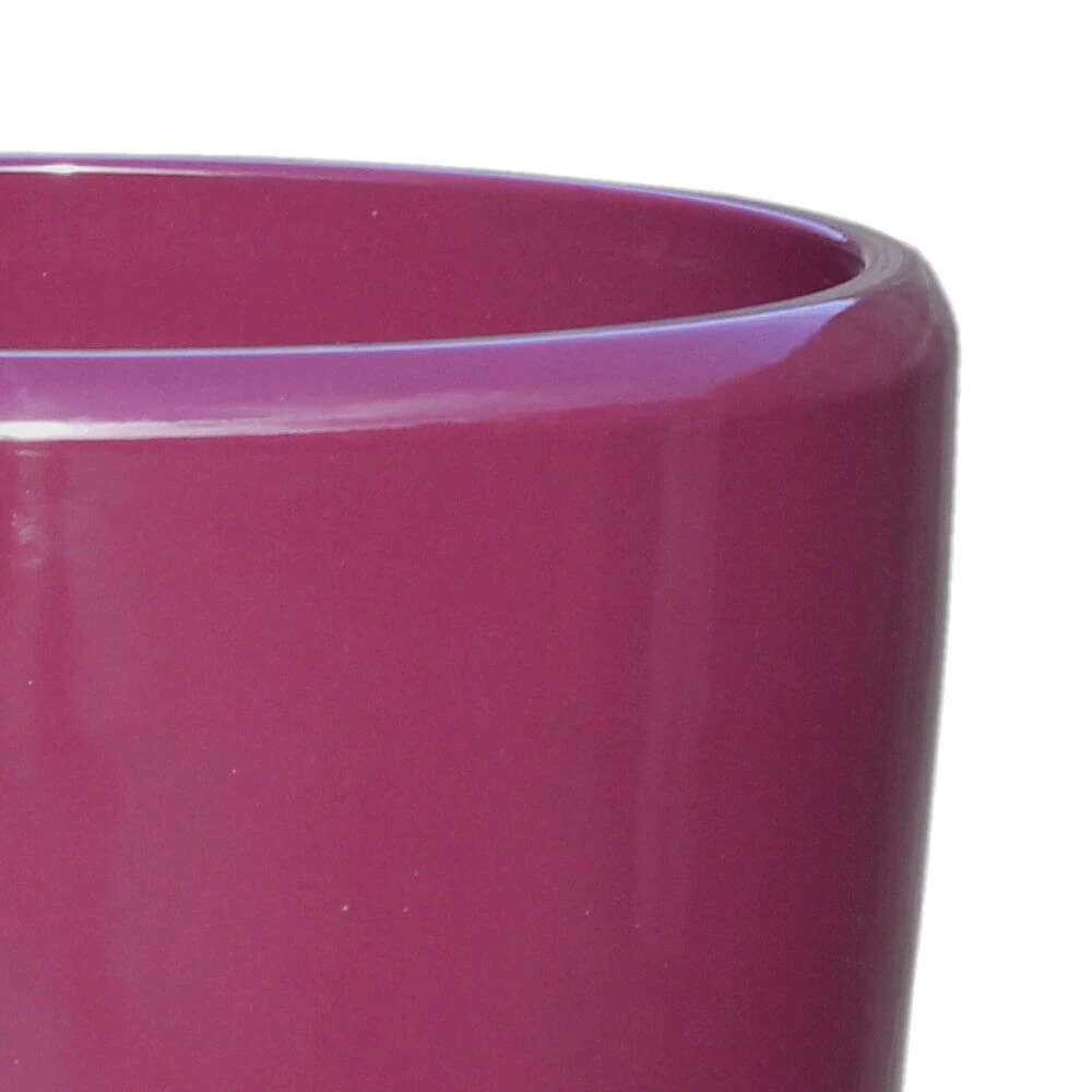 XXL Gartenvase Hoch - Steinzeug Frostsicher - Fuchsia Modern - Elektra Roza 4 XXL Gartenvase Hoch - Steinzeug Frostsicher - Fuchsia Modern - Elektra Roza – Bild 2