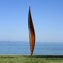 Zeitlose XXL Gartenplastik Aus Edelstahl Oder Rost - Tuirna